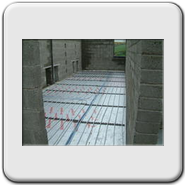 Underfloor heating runs throughout the whole ground floor.  This is essential in the modern kennel as the kennel can be as full in the cold damp winter as in a warm dry summer. A major advantage of underfloor heating is that it keeps the building dry even